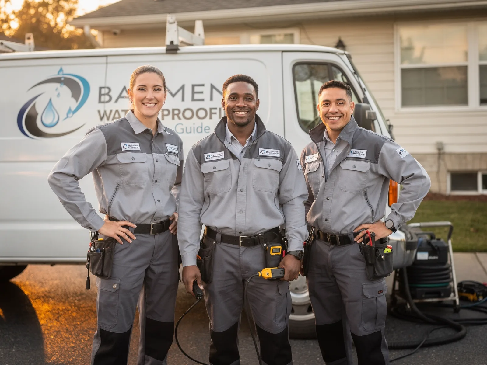Basement Waterproofing Near Me company in Pointe Aux Pins, MI